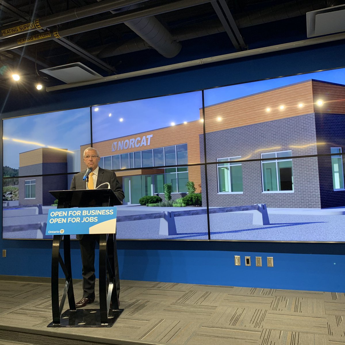 im_mining's tweet photo. The @ONgov and @GreaterSudbury have become the latest government backers of @NORCAT's plan to build an above-ground facility and upgrade underground infrastructure at its #NORCAT Underground Centre
https://t.co/VhwD81tC8s #mineinnovation #futureofmining https://t.co/ZF79tgSlAy