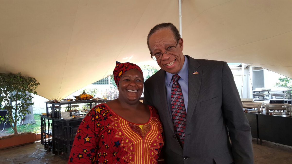 Dr. Malcolm Beech meets AWEP Kenya Chapter chairperson Ms. Zohra Baraka ahead of 11th Sep 2019 Summit at USIU.