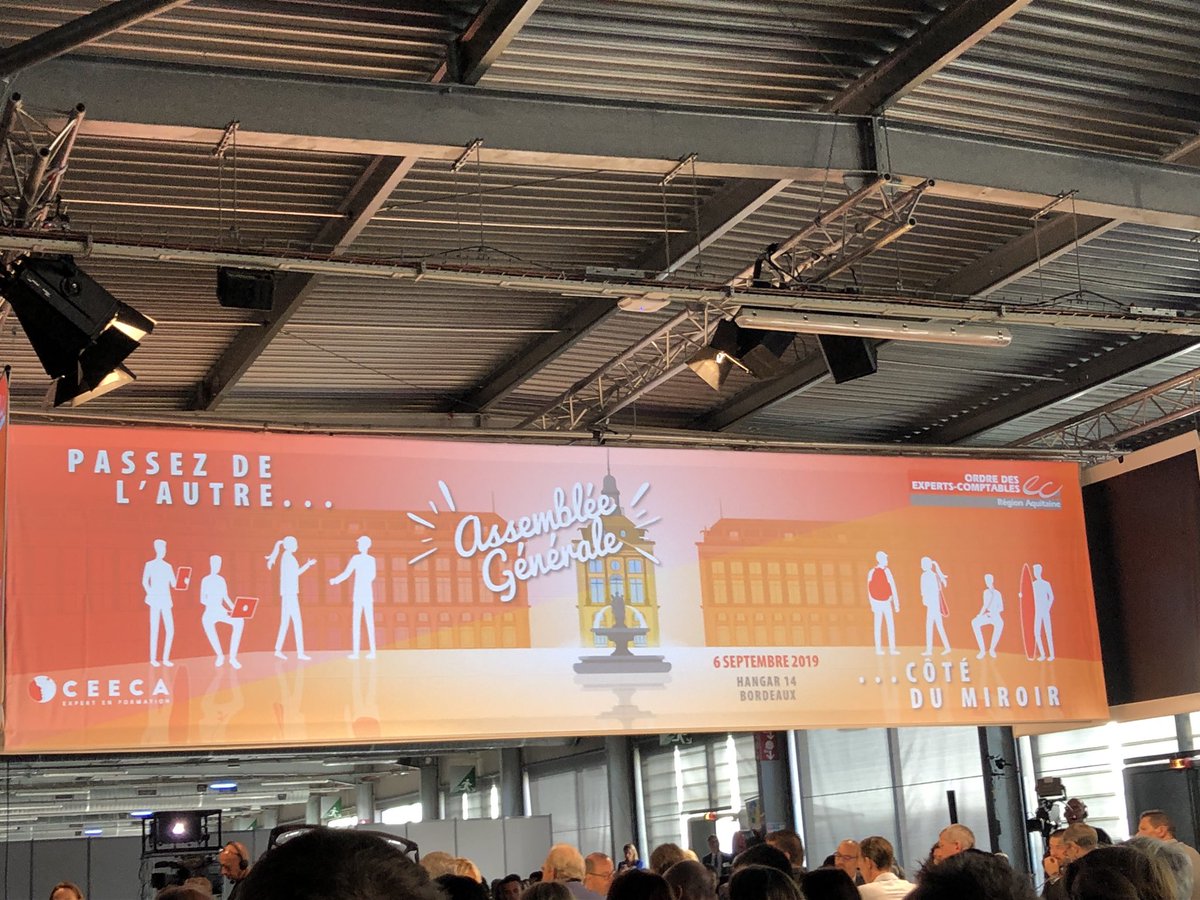 bbessonnet's tweet image. AGDE participe à la 74 ème Assemblée Générale du Conseil Régional de l’Ordre des Experts Comptables d’Aquitaine