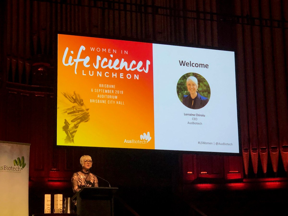 findmetech's tweet photo. “Girls cannot be what they cannot see” - Emeritus Professor Maree Smith AC, University of QLD.

Our CEO Rachel Boden attended an inspiring Women In Life Sciences meeting at Brisbane city hall. Thanks to One Ventures for the invitation!  #LSWomen @Ausbiotech @OneVenturesVC https://t.co/4jaKENRhVR