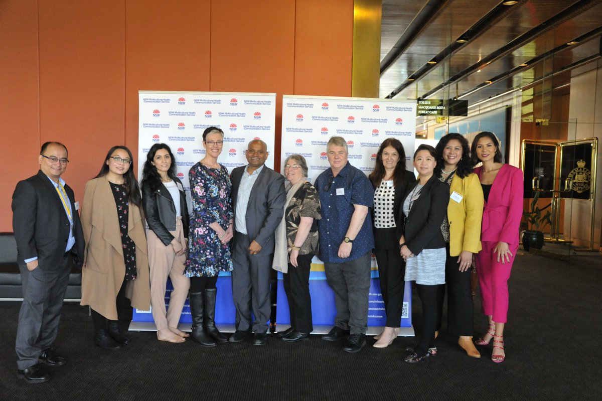 mhcsnsw's tweet photo. The @mhcsnsw team would like to thank you all for your wonderful support for #MulticulturalHealthWeek19! https://t.co/TkDRGdG5Uo