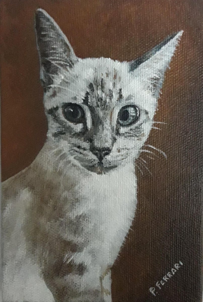 Artonomics1's tweet photo. Paulo Ferrari - An artist who expresses his love for pets through portraying their innocence in frames! https://t.co/sdraF68dVR 
.
PUBLISH YOUR INTERVIEW ON ARTONOMICS. https://t.co/u6FYN5hH3a
.
#artonomics #artmagazine #featuredartist #artistinterview #artoftheday #artistonline https://t.co/xWNh3TxOSO