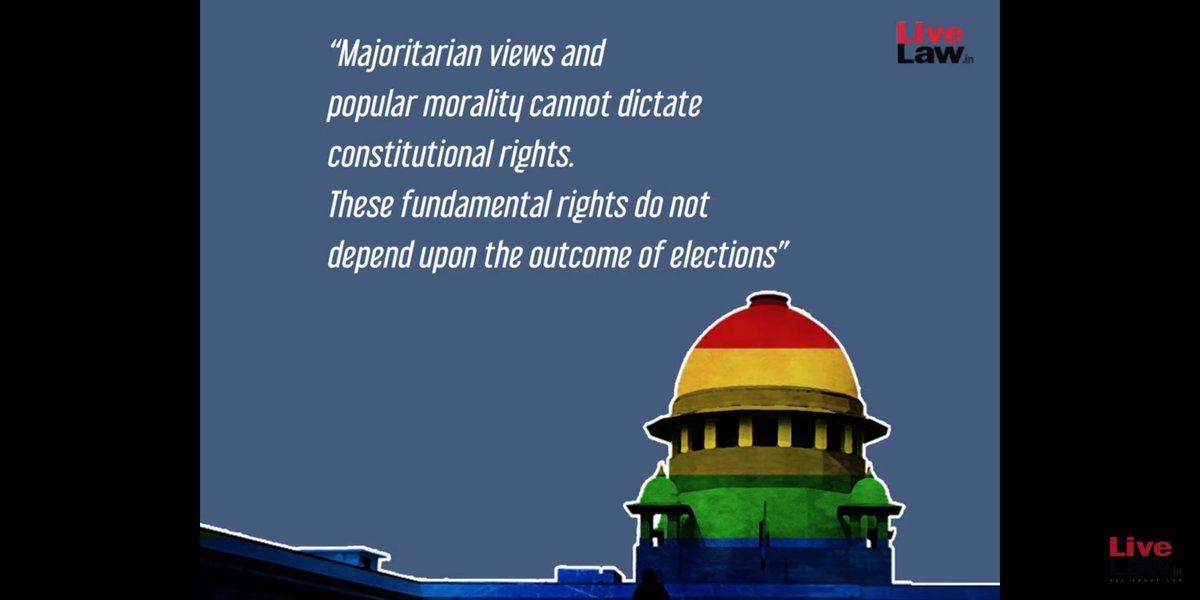 manuvichar's tweet image. #Section377 #NavtejJohar
One year of Section377