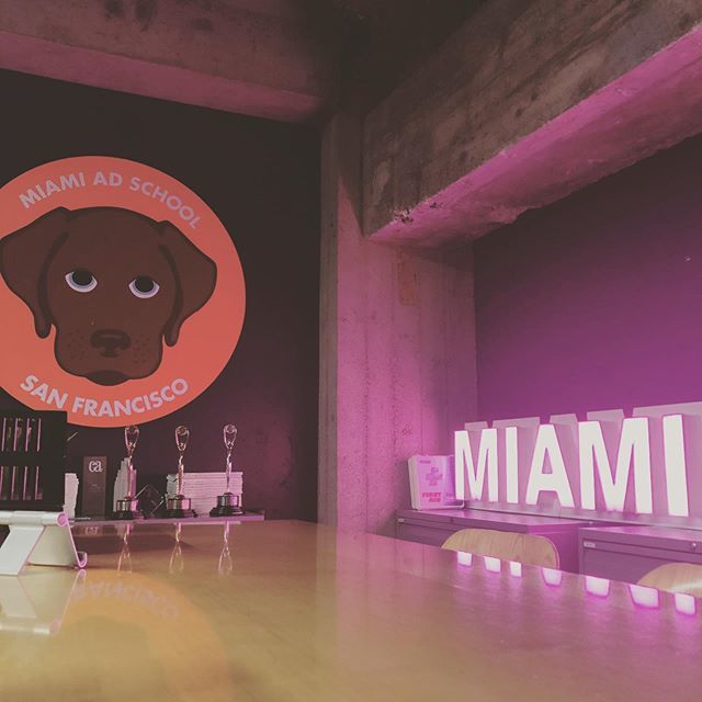 MiamiAdSchoolSF's tweet photo. As the summer quarter comes to an end, goodbye Miami Ad School. -T❤️ https://t.co/ikPhtjTGOw https://t.co/7ETqZIhWnj