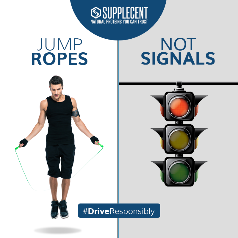 supplecent's tweet photo. A healthy lifestyle calls for regular workout. So jump ropes, and avoid jumping the red lights. Switch to safety, switch to purity, switch to Supplecent.
#DriveResponsibly #NewTrafficRules #Supplecent #SwitchToSupplecent #NoSteroids #NaturalProteins #bodybuilding #ItsPure https://t.co/bG9ijGtYWW