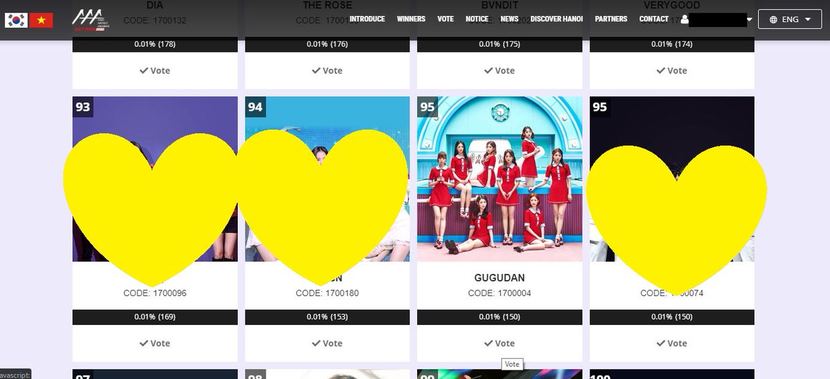 _sejeongdays's tweet photo. [VOTING] Please vote for gugudan on 2019 Asia Artist Awards.

Link: https://t.co/kuoyZDs589

How to vote ⬇️
1. Select language
2. Login via social media channels
3. Under the "Singer" tab, look for gugudan and click Vote. 
4. You can vote 6x a day

#gugudan #gu9udan #구구단 https://t.co/yKUbJQ7zeK