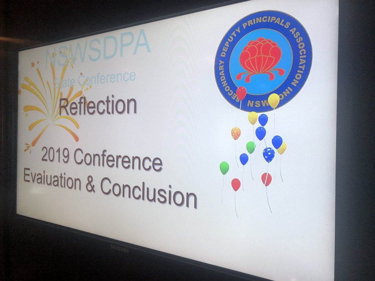 That’s a wrap!! A fantastic two days of great PL, rigorous discussion and many new friends! See you in Tamworth 2020. #nswsdpaconf2019
