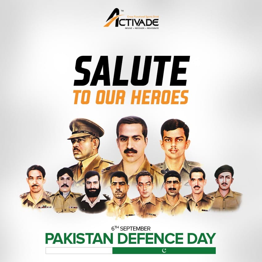 drinkactivade's tweet photo. We have not forgotten the sacrifices made by our brave Armed Forces on this day.

#DefenceDay #PakistanZindabad #Pakistan https://t.co/wPAEbNs13d