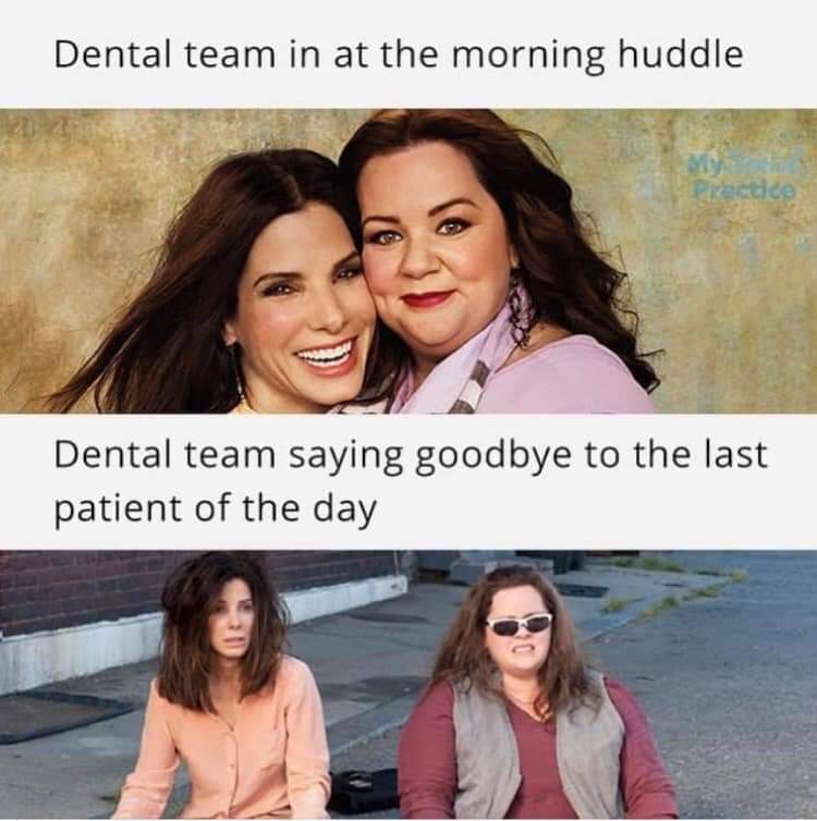 TweeSarah's tweet image. It's been a long day! 
#huddle #dentalcare #exhausted
