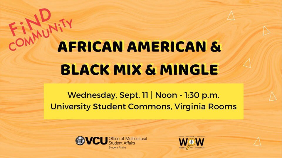 asu_vcu's tweet photo. Come mingle with ASU next Wednesday in the commons!!!💃 https://t.co/uSrq4e24e7