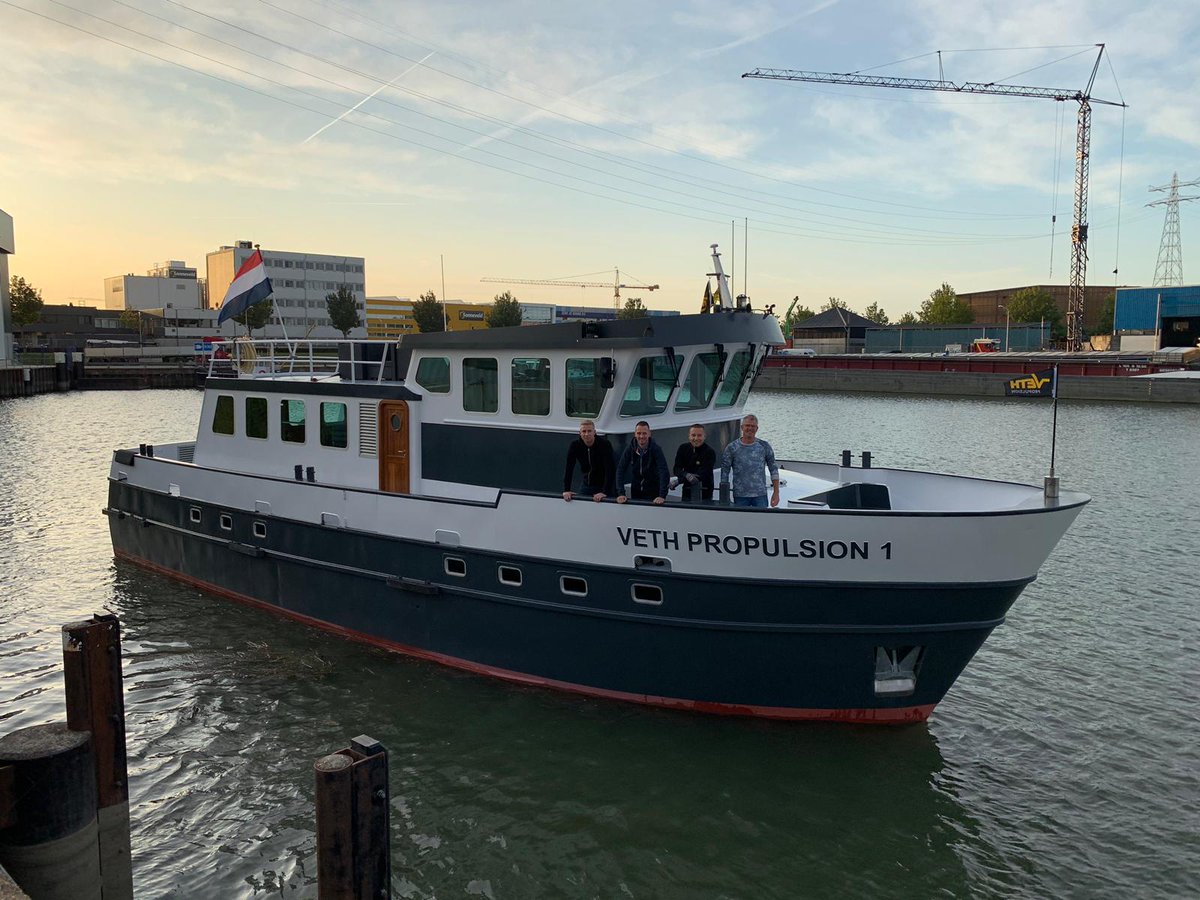 Lekker onderweg naar de <a href="/Wereldhavendgn/">Wereldhavendagen Rotterdam</a> vandaag als coördinatie schip tijdens de demo's