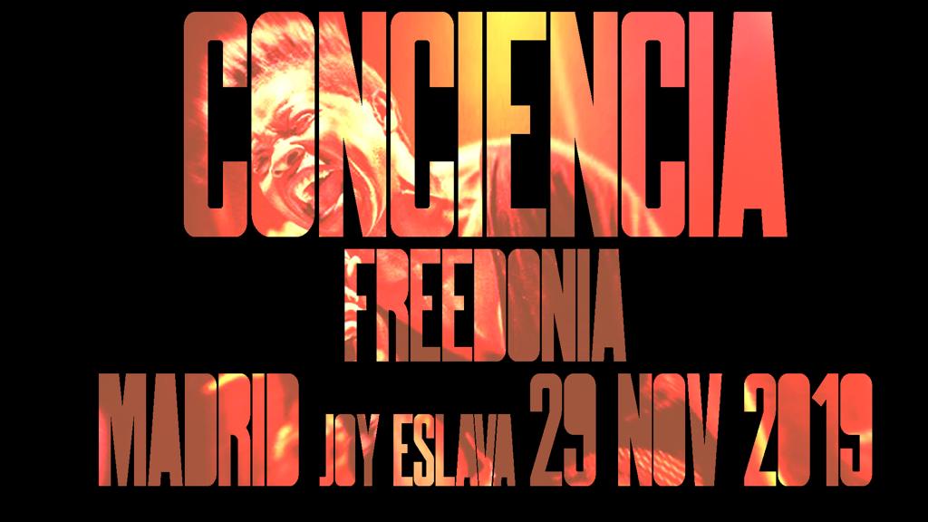 FreedoniaSoul's tweet photo. Ya tenemos fecha de presentación de 'Conciencia', y no una, sino 2, porque queremos que entréis todxs!!!  

 100 primeras a precio reducido aquí: 👇 https://t.co/1r7JCztUnN 

#yotambiensoyfreedonia #mecenasfreedonia  #freedoniaesconciencia" https://t.co/xbwJ6XDA3Y