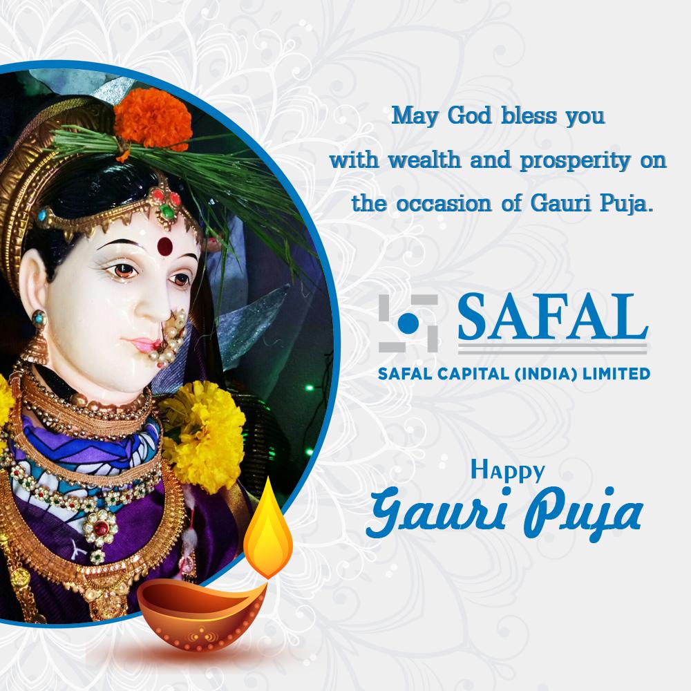 May God bless you with wealth and prosperity on the occasion of Gauri Puja.
#GauriPuja