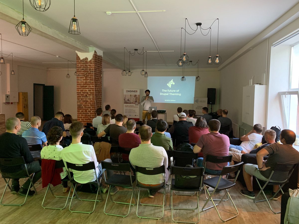 drupalbelarus's tweet image. Something fun happened yesterday in the local #Drupal Community :) Thanks @MathieuSpil for a great inspiring talk!