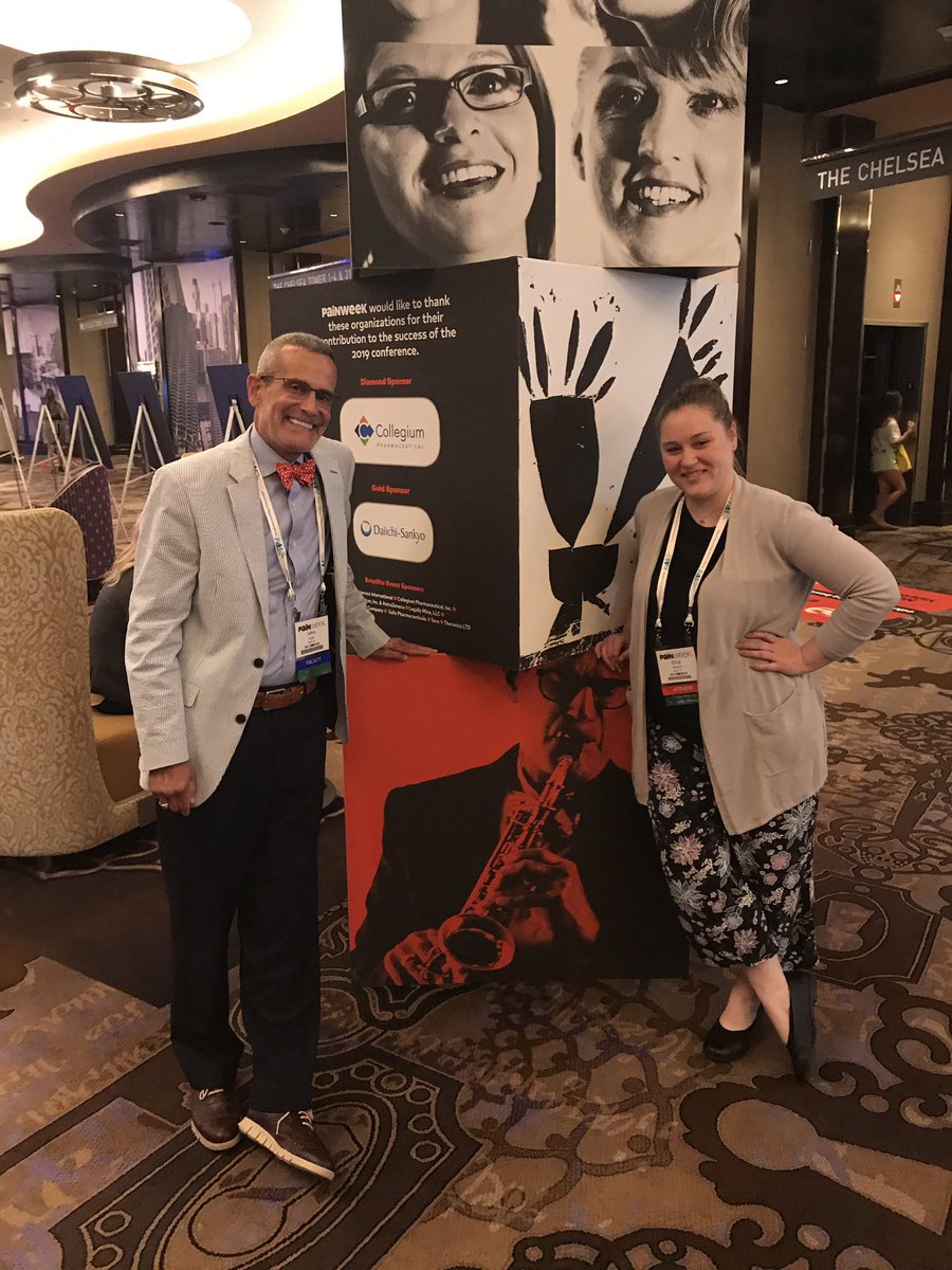 JeffreyFudin's tweet photo. Hanging with @EricaWegrzyn. @PAINWeek https://t.co/HoYVhV2GP3
