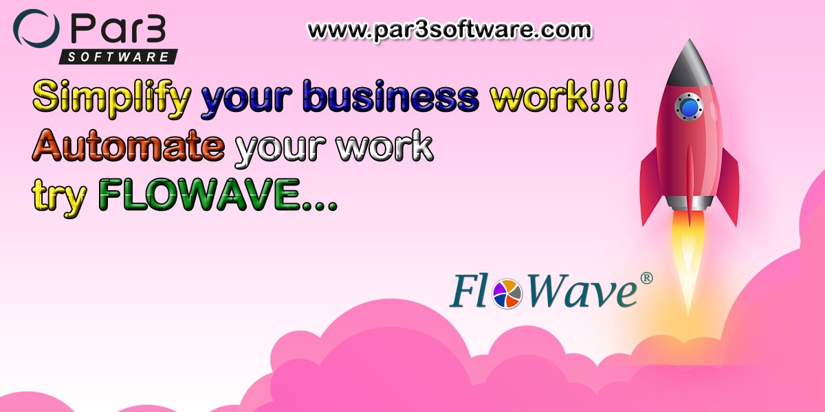 par3software's tweet image. Simplify your business work...Automate your work with #FLOWAVE
Register to DEMO!!!
par3software.com/flowave-cloud-……/
Call : +65 3116 3354
#Best workflow #Software in #Singapore #Indonesia
#top #BPM Software BPM #Malaysia  #Thailand 
Business Process Automation #Vietnam #Philippines