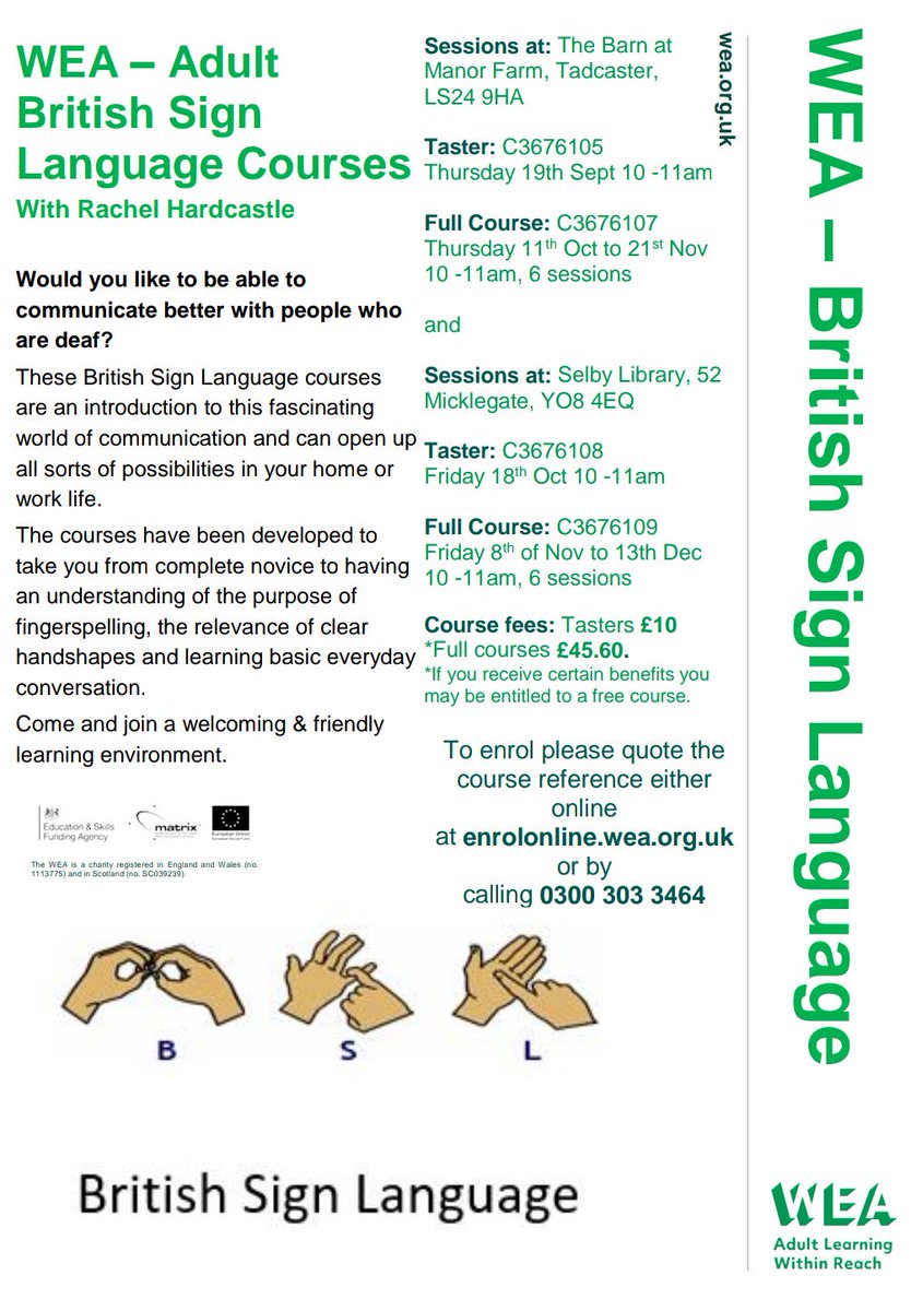 WEA-Tadcaster tweet media