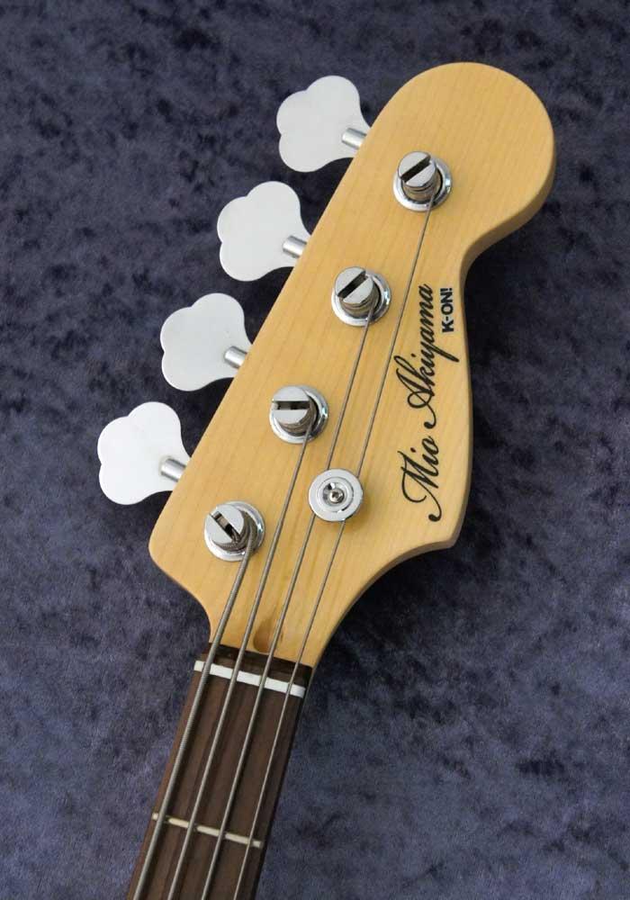 K-ON 秋山澪モデル KJB-MIO Jazz Bass エレキベース ギター 希少】けいおん 秋山澪 モデル 左利き用 KJB-MIO レフティ