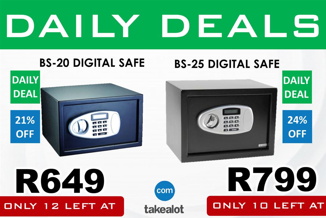 DAILY DEALS Is ON !! Takealot Price Ranges From R649 - R799
takealot.com/bs-20-digital-…
takealot.com/bs-25-digital-…