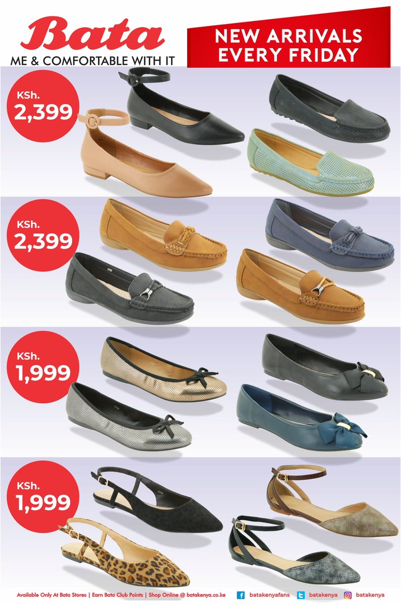 TheHubKaren's tweet photo. Check out this ladies' trendy shoes with an unbelievably affordable price tag. It's time to overwhelm your shoe rack! #Newarrivalseveryfriday #Comfortablewithit #Batashoes... Visit @Batakenya located at the lower ground opposite @themayura restaurant. https://t.co/xwRxY2PYBh