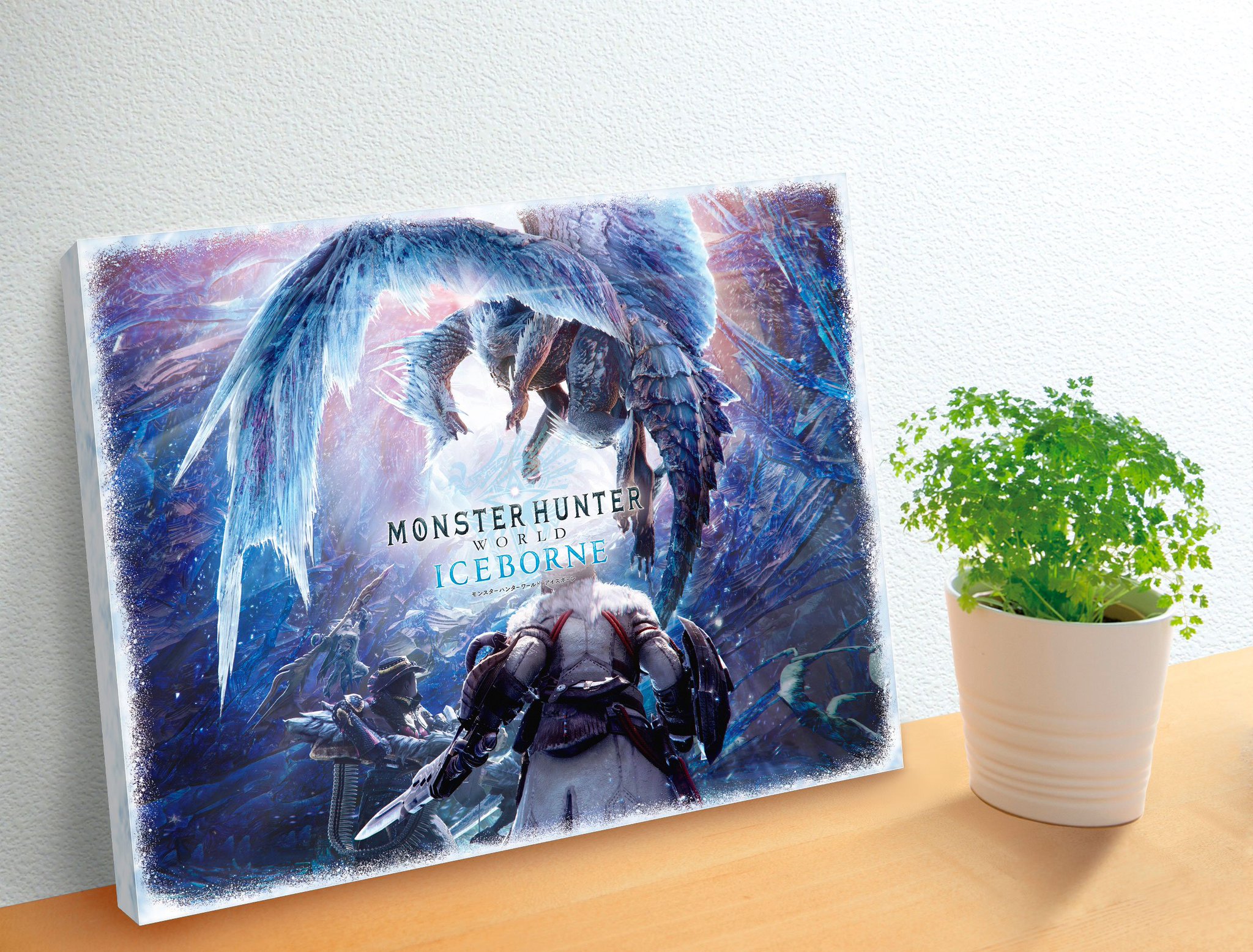 イーカプコン Mh 完売しておりましたジグソーパズル1000ピース モンスターハンター15周年 が若干数入荷いたしました 本日発売の モンスターハンターワールド アイスボーン で新登場の 冰龍 イヴェルカーナ も描かれた15周年アートのパズルです