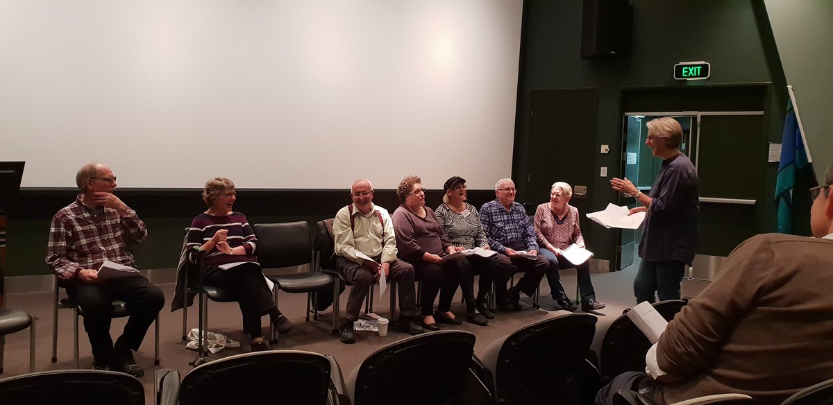 rehabinnovat's tweet photo. It's been #StrokeWeek - we're working with stroke survivors to progress research into the benefits of using drama and theatre performance for brain recovery & well-being after stroke.
@ABCcompass documented the pilot project https://t.co/xusnwL5BUl https://t.co/IYv8oZjVOL