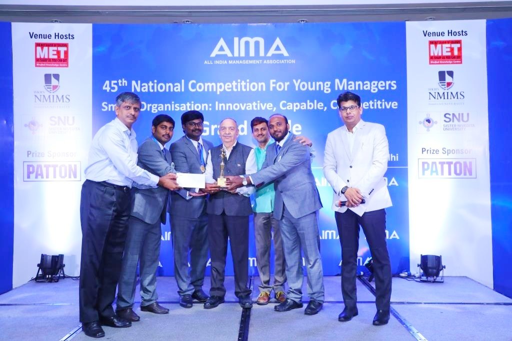 Congratulations Team RINL for winning  the 2nd prize at AIMA NCYM'19 competition on the theme 'Smart organisation: Innovative, Capable and Competitive' held at Delhi 
#RINL #steel #vizagsteel #India #nationalwinners #aima #ncym