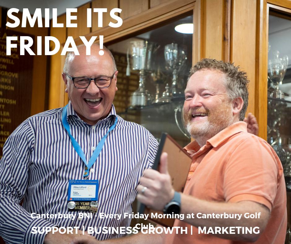 CanterburyBNI's tweet photo. We ❤️ Fridays!
#canbni #networkingkent #growyourbusiness #fridayvibes https://t.co/g9DMQ2dfTS