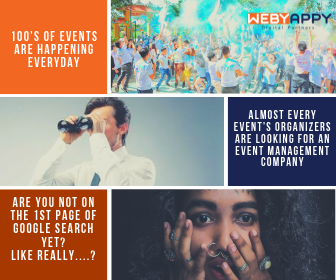 Webyappy1's tweet photo. So on which page are you now? Comment below...

#webyappy #event #eventorganizers #eventmanagementcompanies #seo #google #eventplanners #organicsearch https://t.co/1M6dmlTbRc
