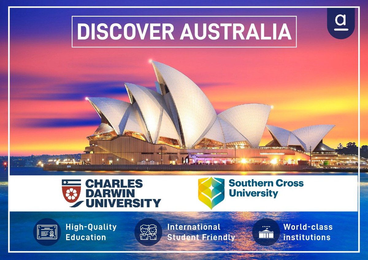 info_IA16's tweet photo. Study in Australia at Top Universities

Walk-in for free counseling

Visit: https://t.co/dWBFWLLhjr

#InterfaceAlliances #DiscoverYourStudyDestination #StudyInAustralia #CDU #CharlesDarwinUniversity
#SCU #SouthernCrossUniversity #StudentVisa #StudyAbroad https://t.co/ZjdaPA6Roy