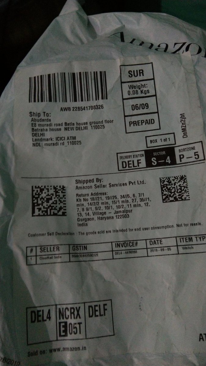 AbuDard69127188's tweet image. I have ordered for watch and got something else.
#fraudAmazon #avoidamazon