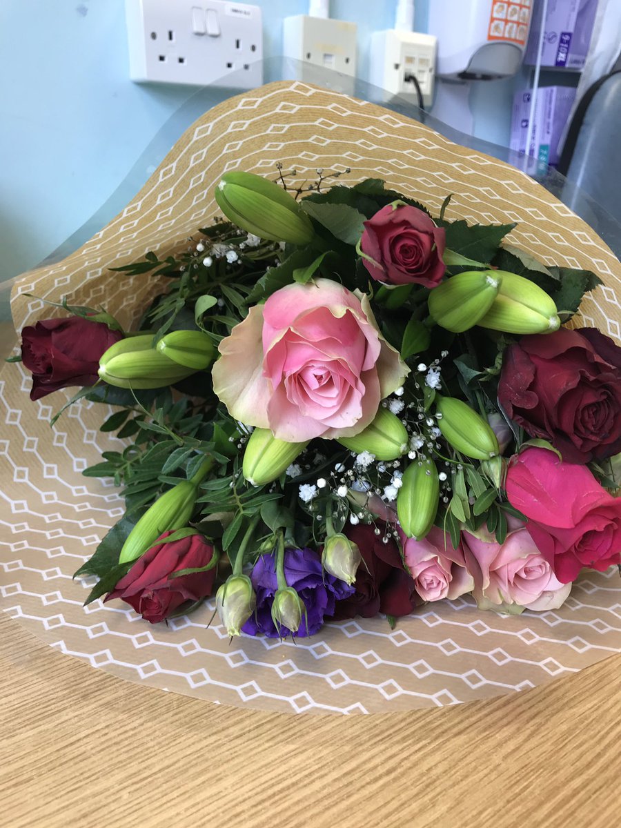 Edwina__Page's tweet photo. Even though we tell patients that achieving the desired outcome i.e healing a wound makes us just as happy as they are, it still takes us by surprise when we are presented with a thank you gift 💝 #notrequired #butgrateful #nhsappreciation #lovewhatwedo #woundcare #podiatry #DFU https://t.co/oHsKzGX4tK