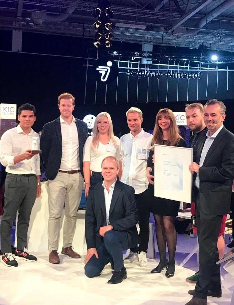 i2x is „Digital Start-up of the year“! Thanks, @BMWi_Bund for this awesome #award.
#ShapingTheFuture #AI #ifa19 #ifatechnews