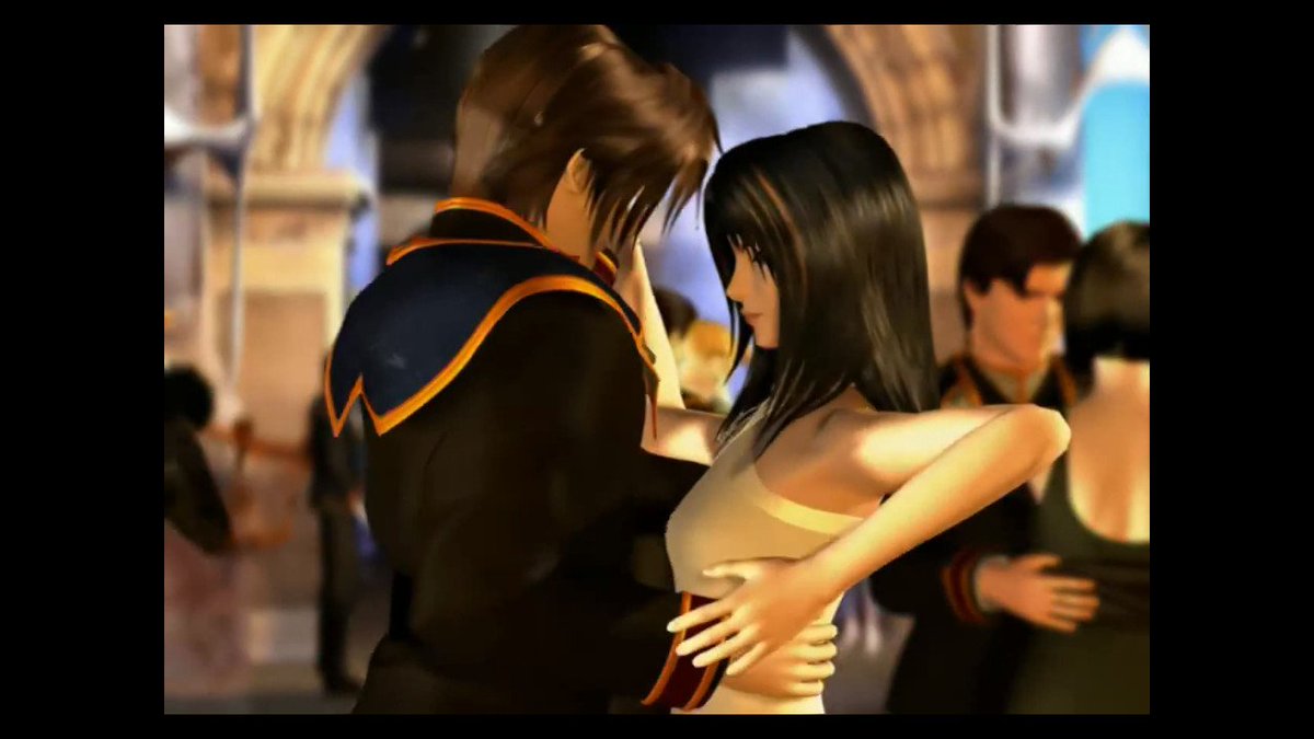 スコールとリノアのダンスシーン素晴らしい！ #NintendoSwitch #FF8