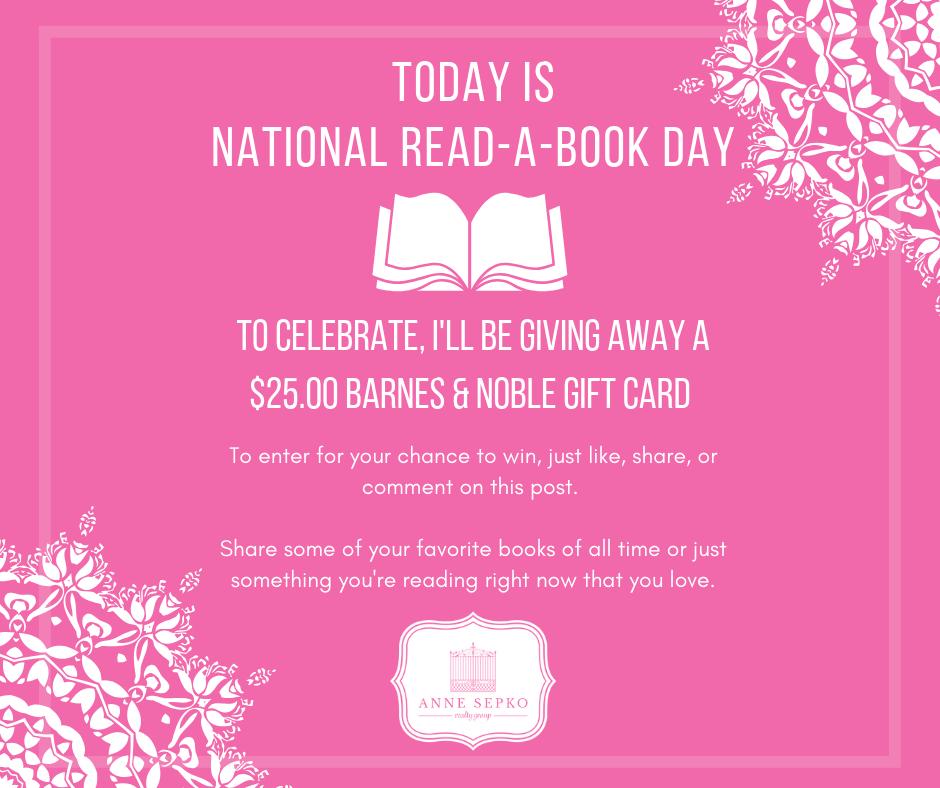 annesepko's tweet photo. What are your all-time favorite books? What are you reading this weekend? We'll be celebrating books not just today, but all month long. Make sure you comment, like, or share for your chance to win a $25.00 gift card to Barnes &amp; Noble. https://t.co/KtVSSClhAE