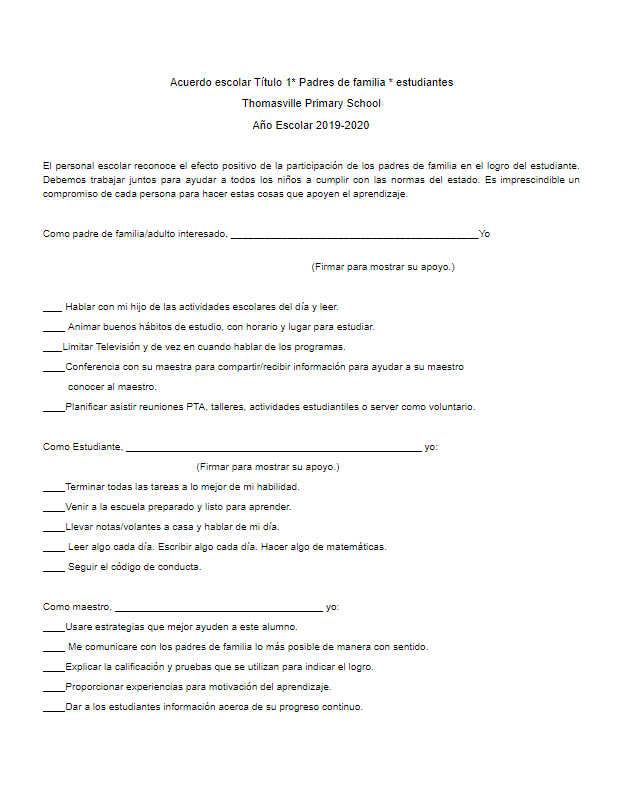 NC_TPS's tweet photo. This is the Parent*Student*School Draft Compact for this school year. If you would like to make any changes to the "Parent" section please do one of the following:
*Make notes on the copy you were given at Open House, or Kindergarten Parent *Meeting and re https://t.co/hhZkIf3xtF