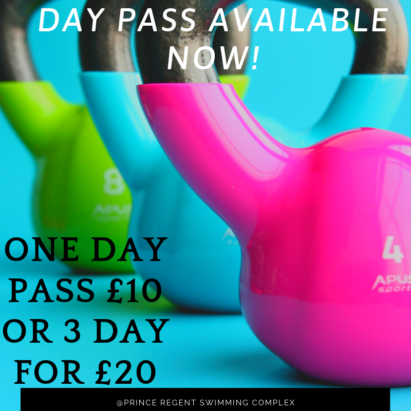Brand New One Day Pass For £10👍 
Come down for a day pass and if you decide to sign up to one of our memberships we’ll knock the cost of the pass from your joining fee
Come in and try our centre for only £10 a day or £20 for 3 day
Any questions call reception on 01273 685682