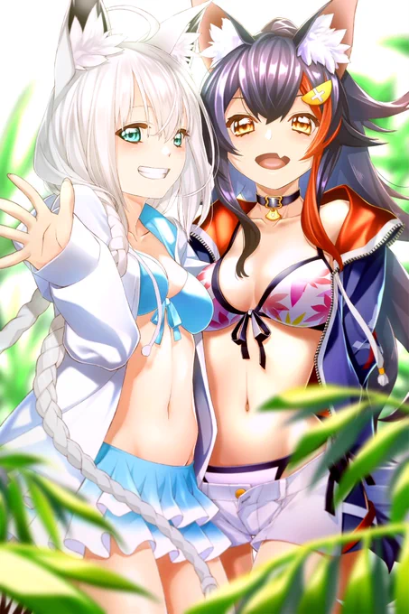 まだまだ水着?

#絵フブキ
#みおーん絵 