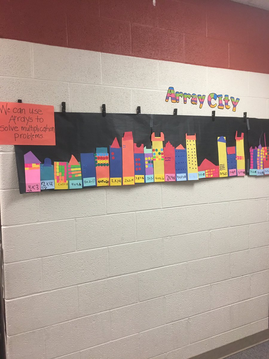RondaRonnie4's tweet image. We can use arrays to solve multiplication problems! #ronrob4 #TeachCent
