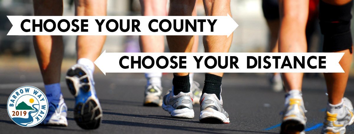 Taking place on the Barrow towpath and starting in a variety of locations in each county, participants can chose to walk 5KM, 10KM or 20KM. Choose one nearest you, or in a new location for a different experience. bit.ly/2lYwdN3