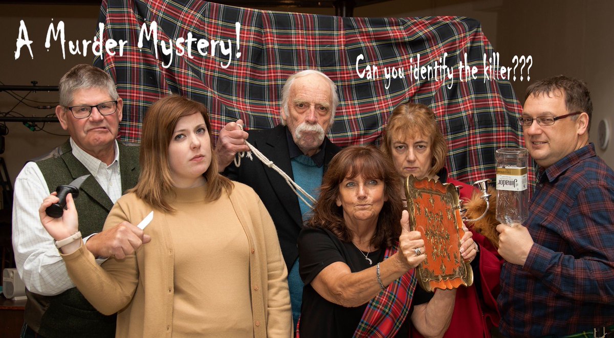 BlairPlayers's tweet image. Is it safe to let these potential murderers into @blairtownhall?Come along and see which one is guilty on Sunday 15th September 2pm when we stage our Murder Mystery - ‘A Nasty Case Of Burns'. ticketsource.co.uk/blairgowrie-pl…