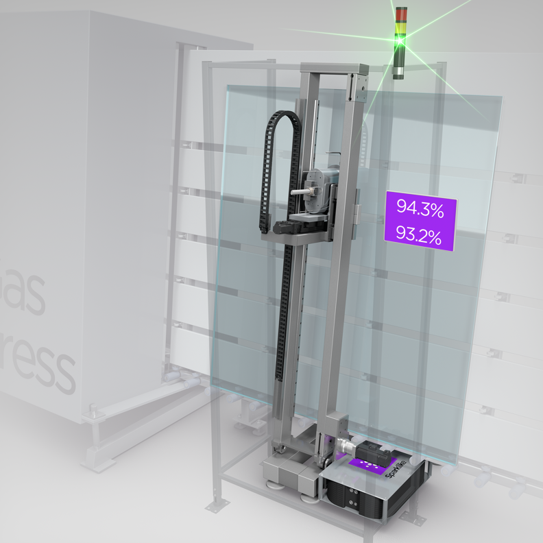 MiikkaelN's tweet photo. SPARKLIKE ONLINE™: turnkey system allowing IG-line integrated &amp; non-destructive #insulating #glass #gas fill analysis for triple &amp; double glazed IGU. Device's dimensions and speed are compatible with all kinds of IG-lines. Leaflet: https://t.co/PM9LOfdic9 #window #qualitycontrol https://t.co/gUBJ54vuzb