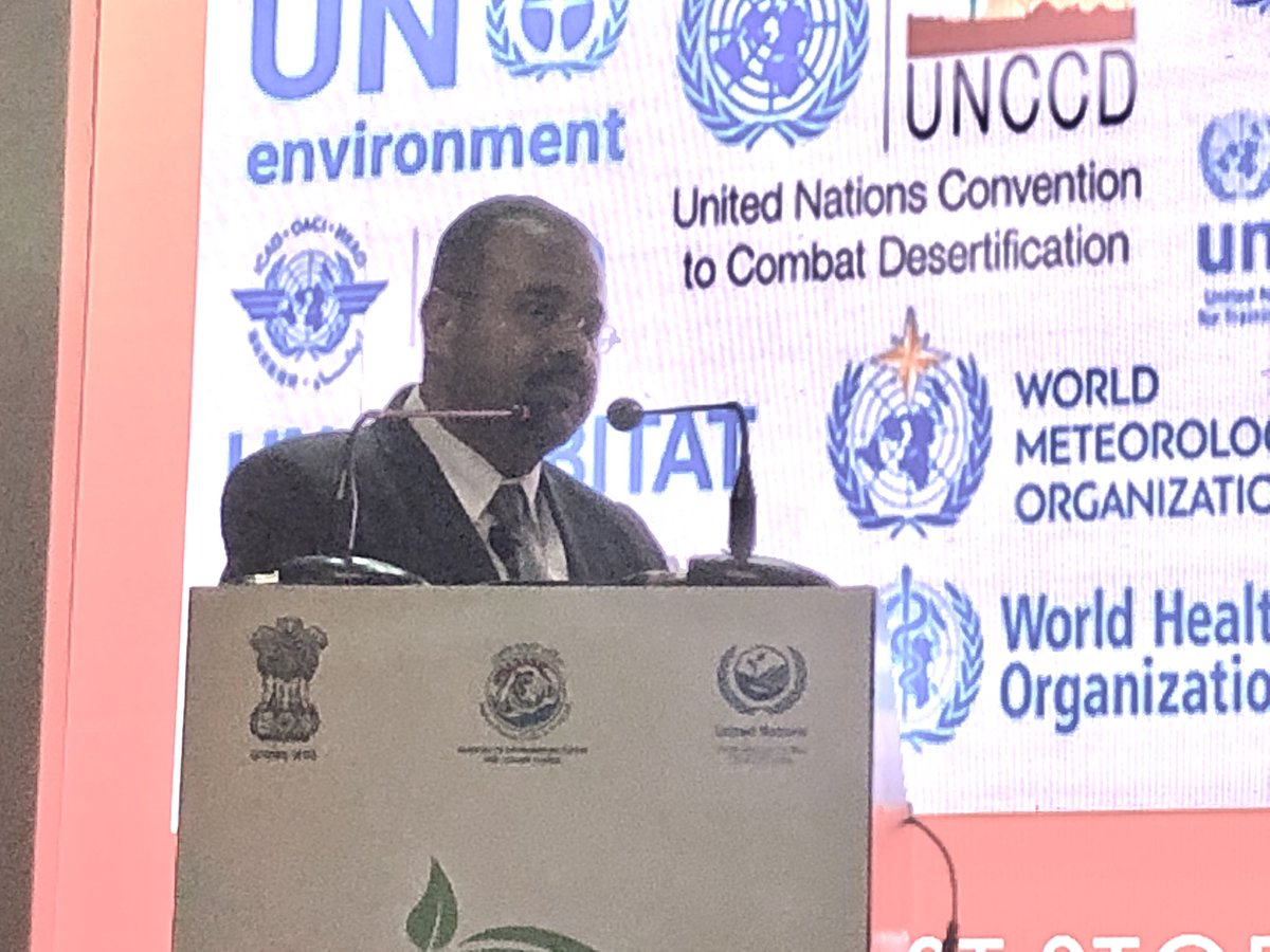 SAND AND DUST STORMS COALITION #COP14 #UN #WMO