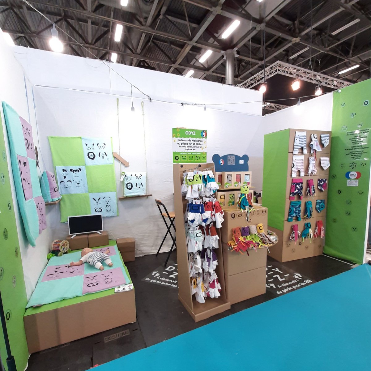 ODYZvetements's tweet photo. ODYZ dans les starting-blocks pour le 1er jour du salon Maison et Objet 2019 !! Venez découvrir les nouveaux coloris et produits !!!
#meto19 #maisonetobjet2019 #cadeaudenaissance #doudou #madeinfrance #onvousattend 😁😍 https://t.co/cCENbnjSPE