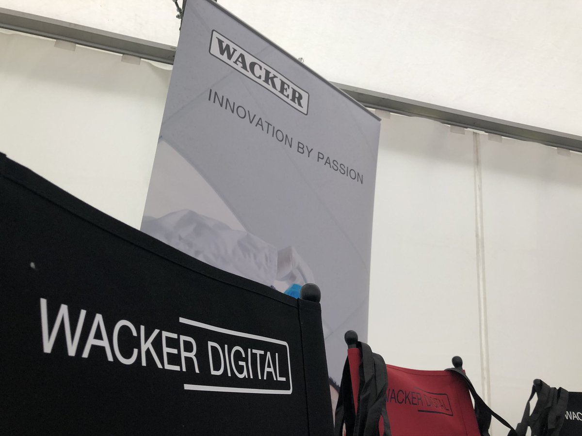 wackerchemie's tweet photo. Global construction has a major impact on us and on our environment!
Join us in our challenge today and make #construction go digital!

#techfestmunich #tf19 @utum_muc https://t.co/YrbinVVsj2