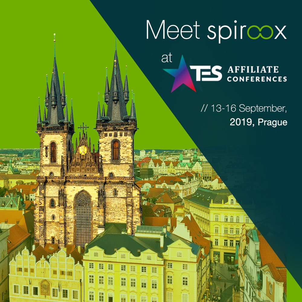 Next Week, Spiroox are travelling to Prague for the European Summit that takes place from the 13th to the 16th of September. 
Book a meeting with us and discover best solutions about performance and mobile advertising!
#SpirooxRocks #digitalperformance #mobileadvertising
