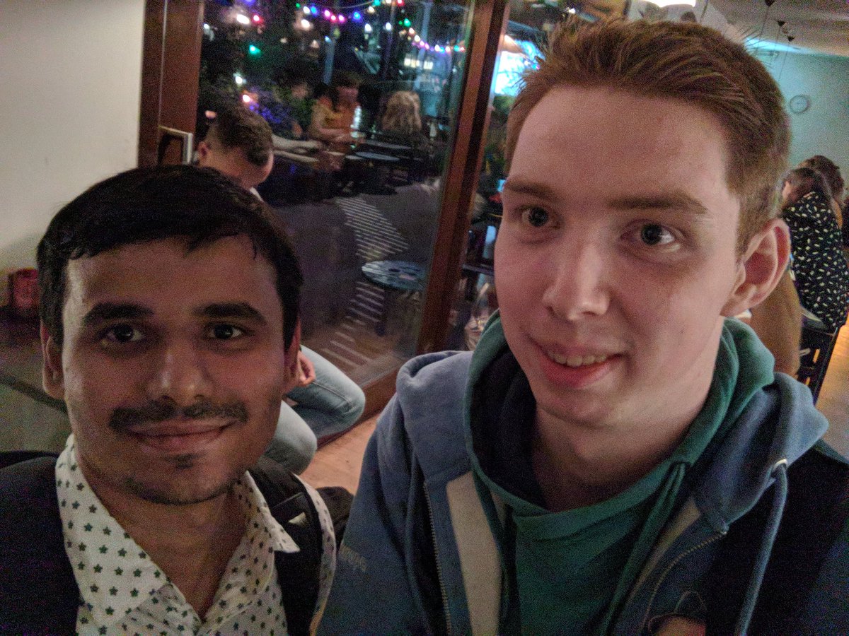 armujahid's tweet image. With Tim Neutkens (Co-author of Next.js and MDX) at #AmsterdamJS meetup @timneutkens