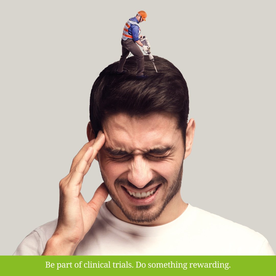 If you suffer from #migraine then you will know how debilitating the pain and other symptoms such as nausea and sensitivity to light and sound can be.

Clinical trials volunteers required. Visit bit.ly/2ZkzoS2 to learn more.

#migraineawarenessweek