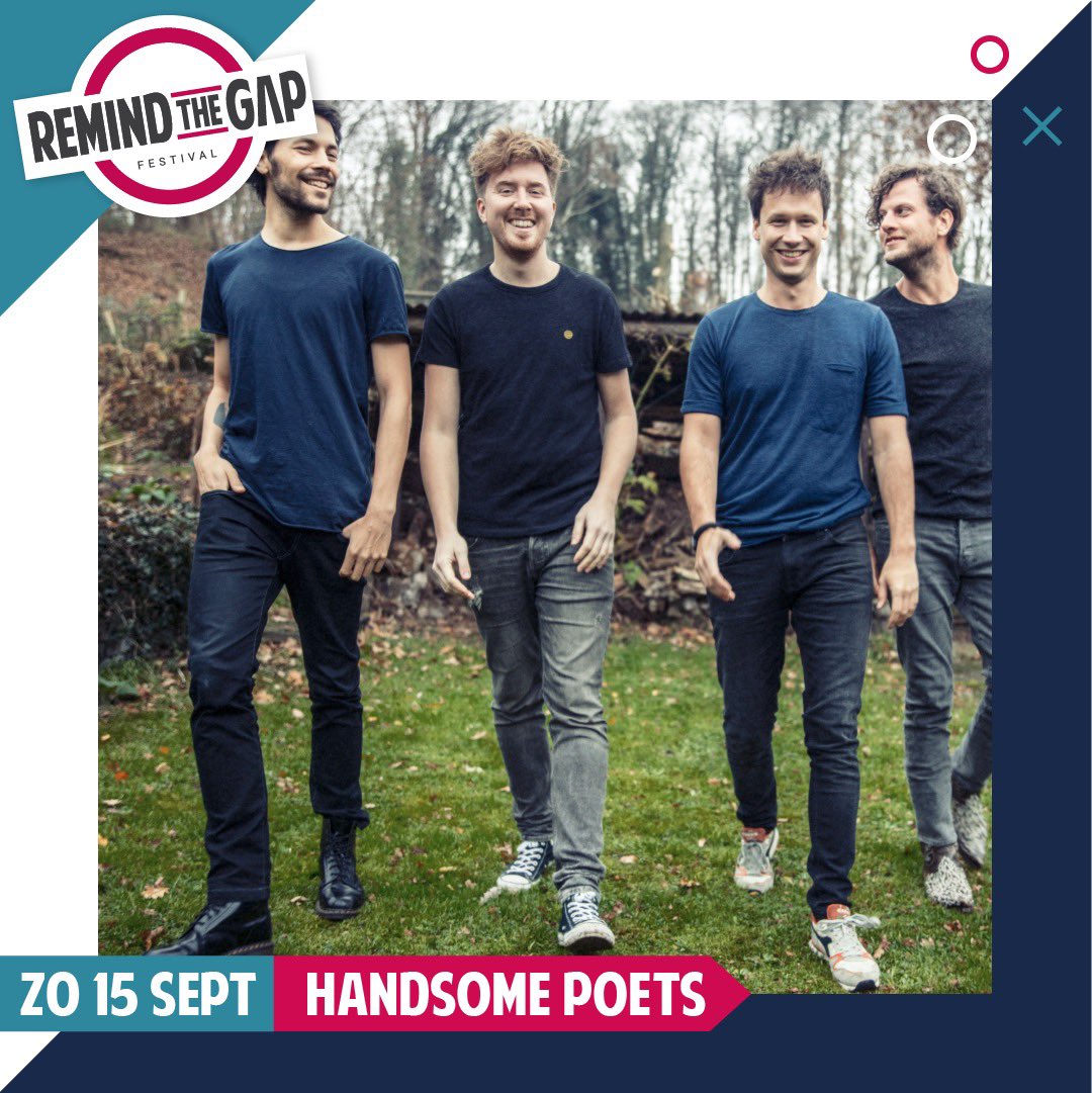 Handsome Poets naar ReMind The Gap⁉️ Ja, echt!
Afgelopen jaar kwam er weer een nieuwe EP uit met heerlijk dansbare indiepop. Single 'Make It Better' werd direct TopSong op NPO Radio 2!
Reken maar dat dit bijzonder wordt!

📆 Zondag 15 september
🎟remindthegap.nl/ticketverkoop/