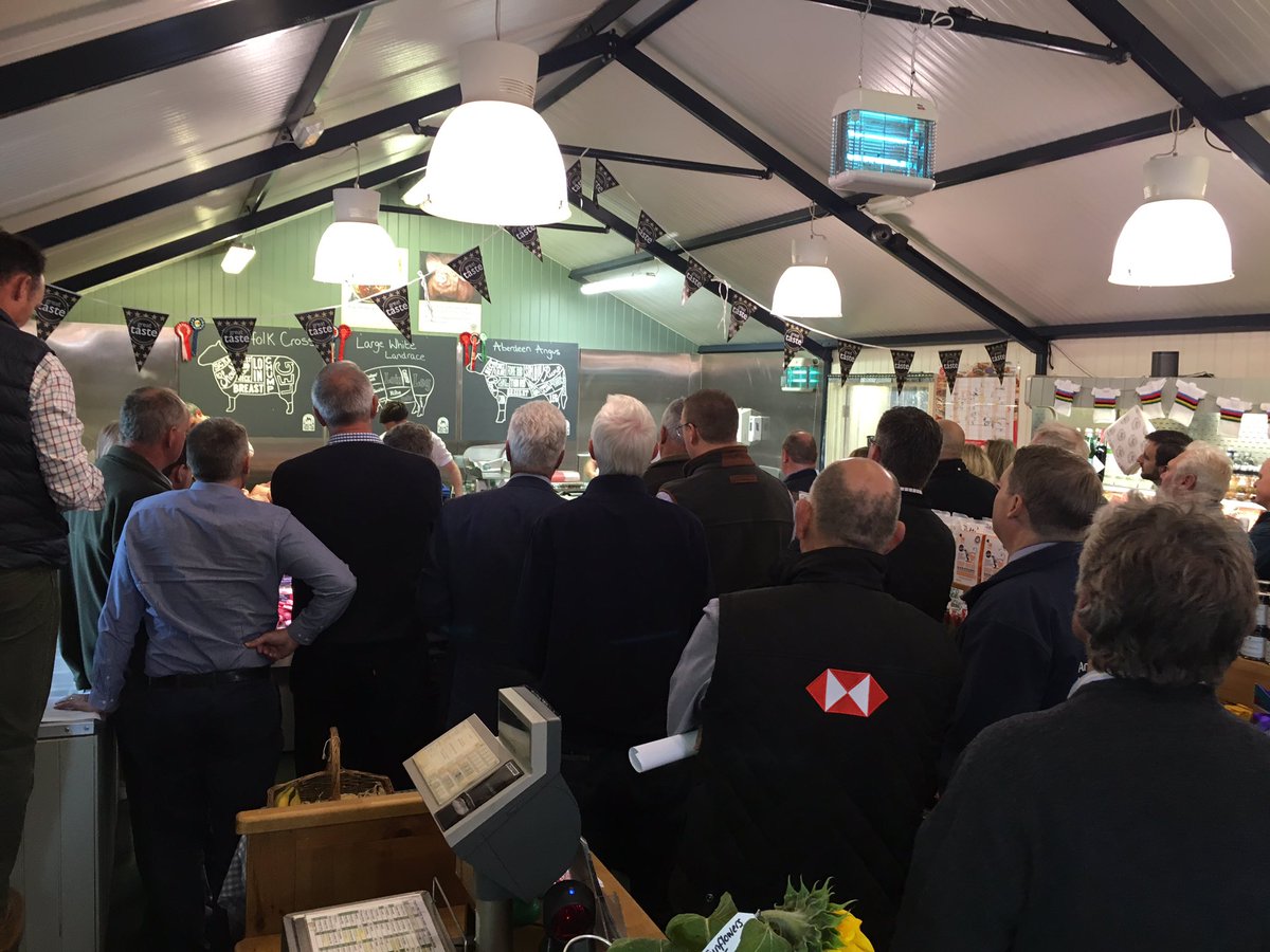 peter_nostell's tweet photo. Fabulous @ArmstrongWatson and @Luptonfawcett farm walk last night including @FarmShop1 Great to learn more about their fascinating business https://t.co/9JfgfboE5j